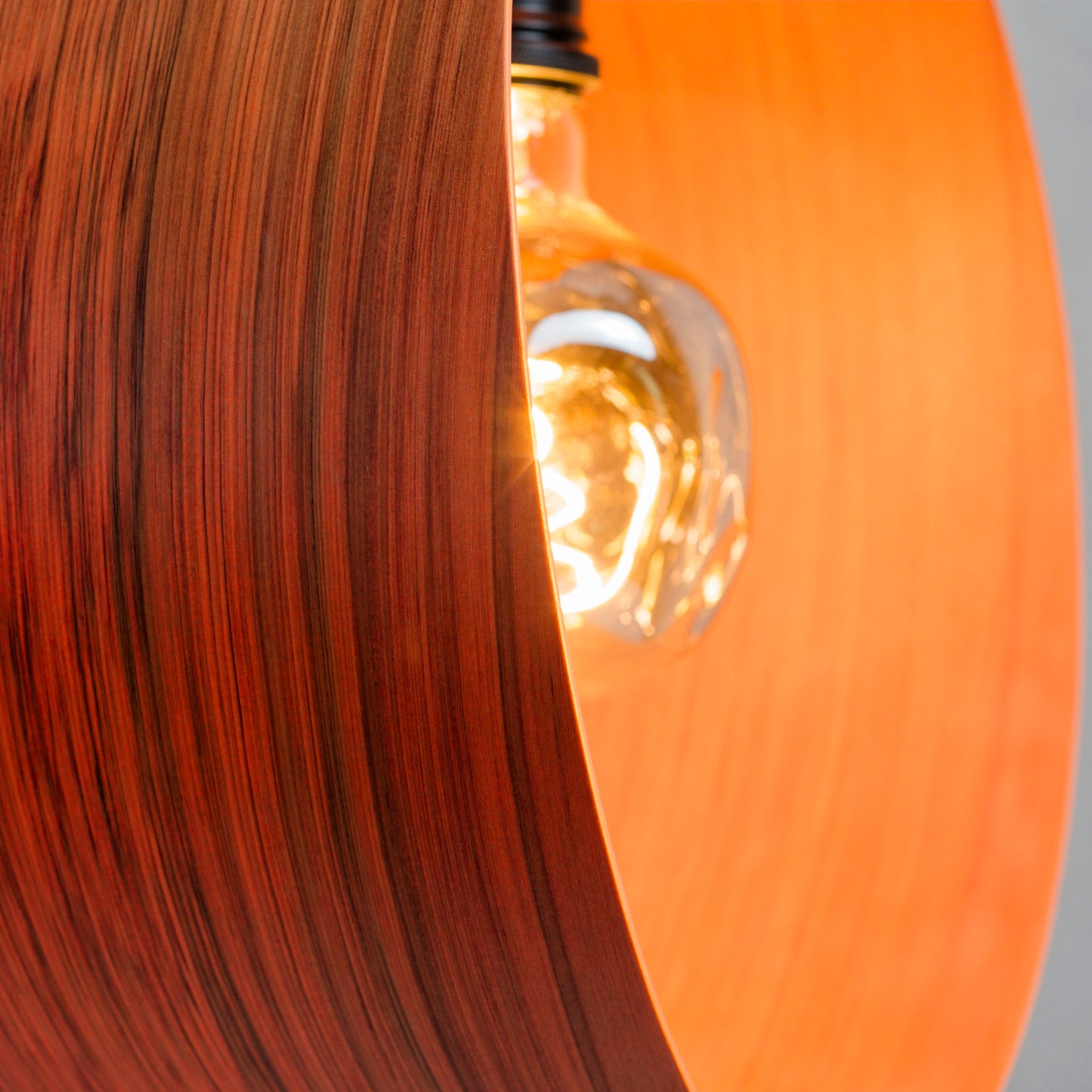 Fairytickle rimu native timber pendant light, handmade in Tauranga NZ — view 2