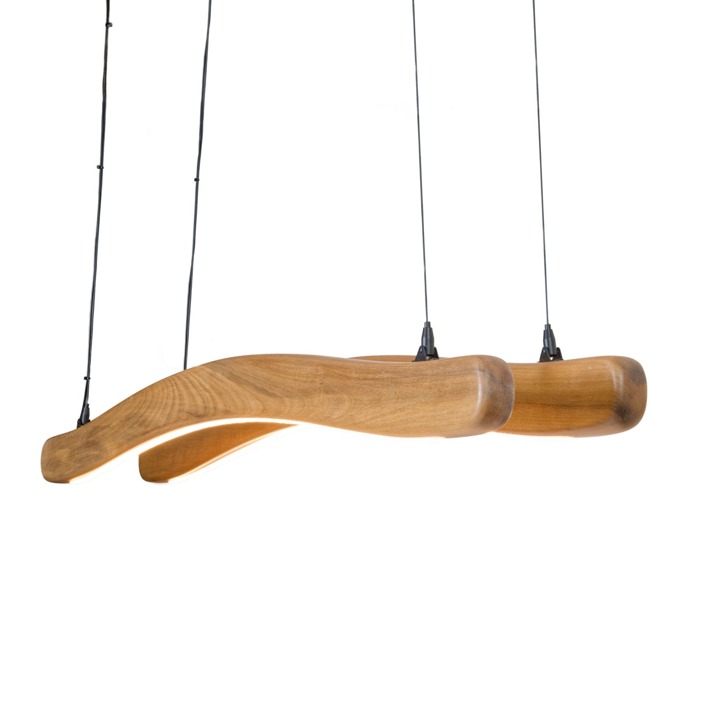 Mr Sticky native timber ceiling light, handmade in Tauranga NZ — view 6