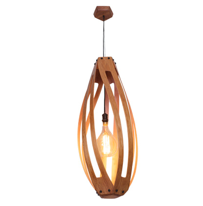 Twisties rimu native timber pendant light, handmade in Tauranga NZ