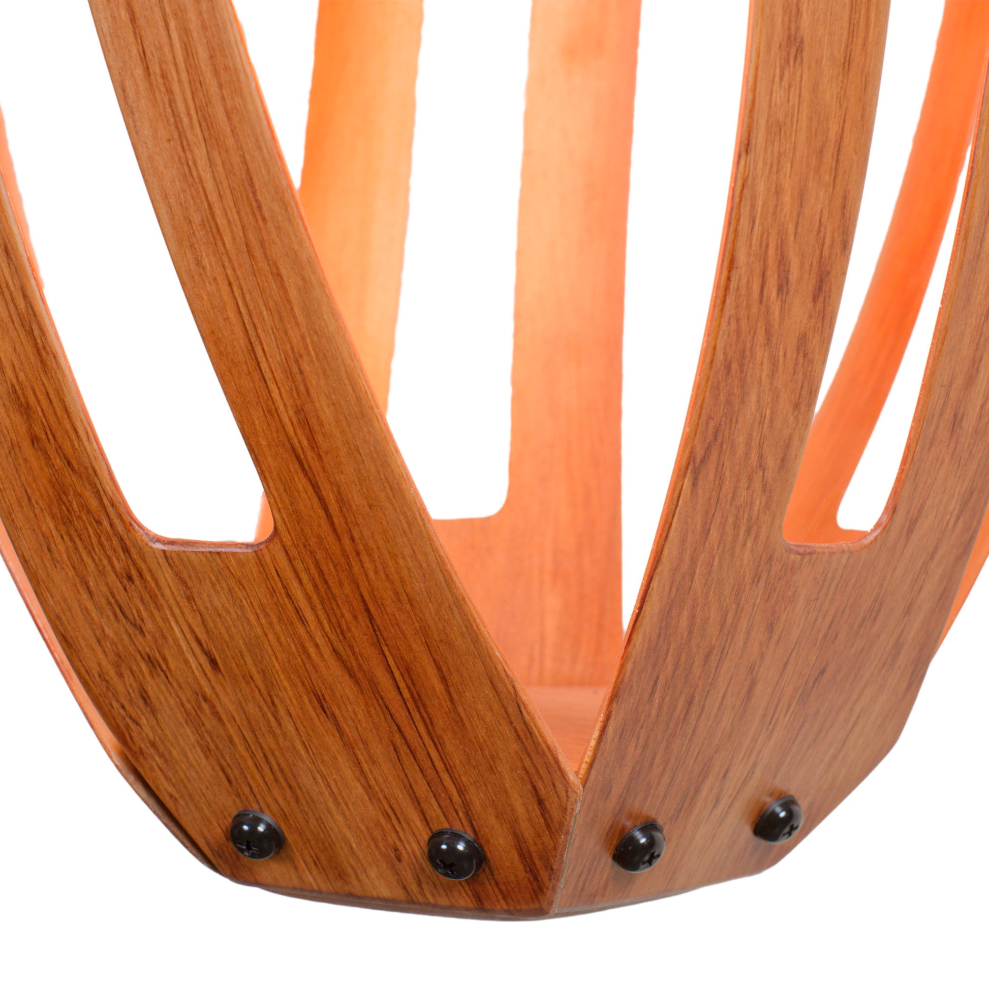 Twisties rimu native timber pendant light, handmade in Tauranga NZ — view 5