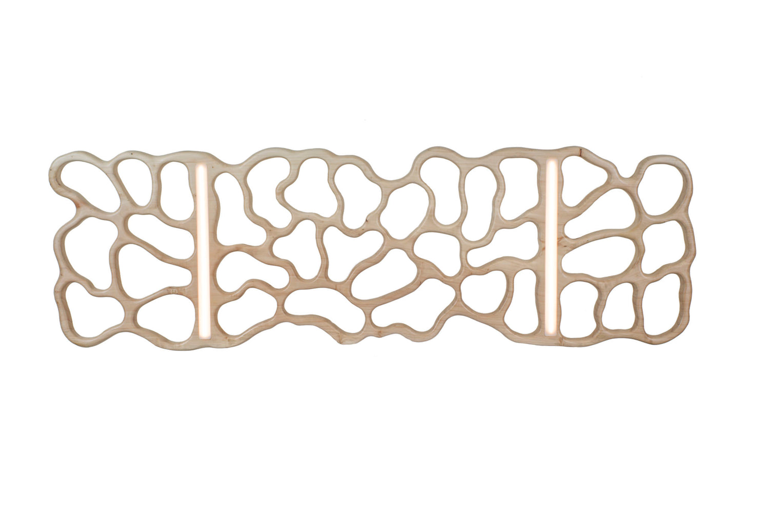 Thou Art native timber sculptural light, handmade in Tauranga NZ