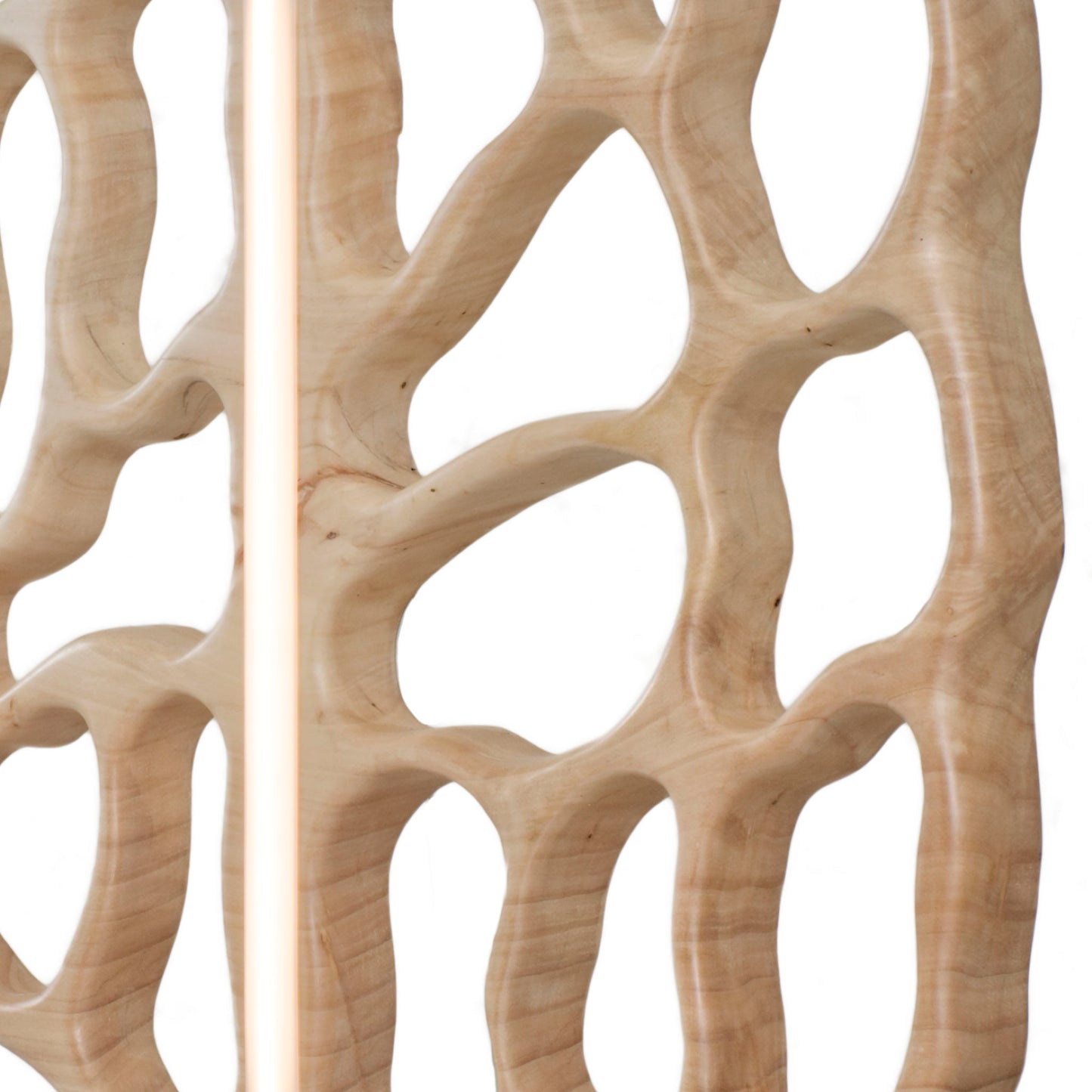 Thou Art native timber sculptural light, handmade in Tauranga NZ — view 2