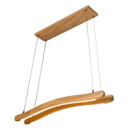 Mr Sticky native timber ceiling light, handmade in Tauranga NZ
