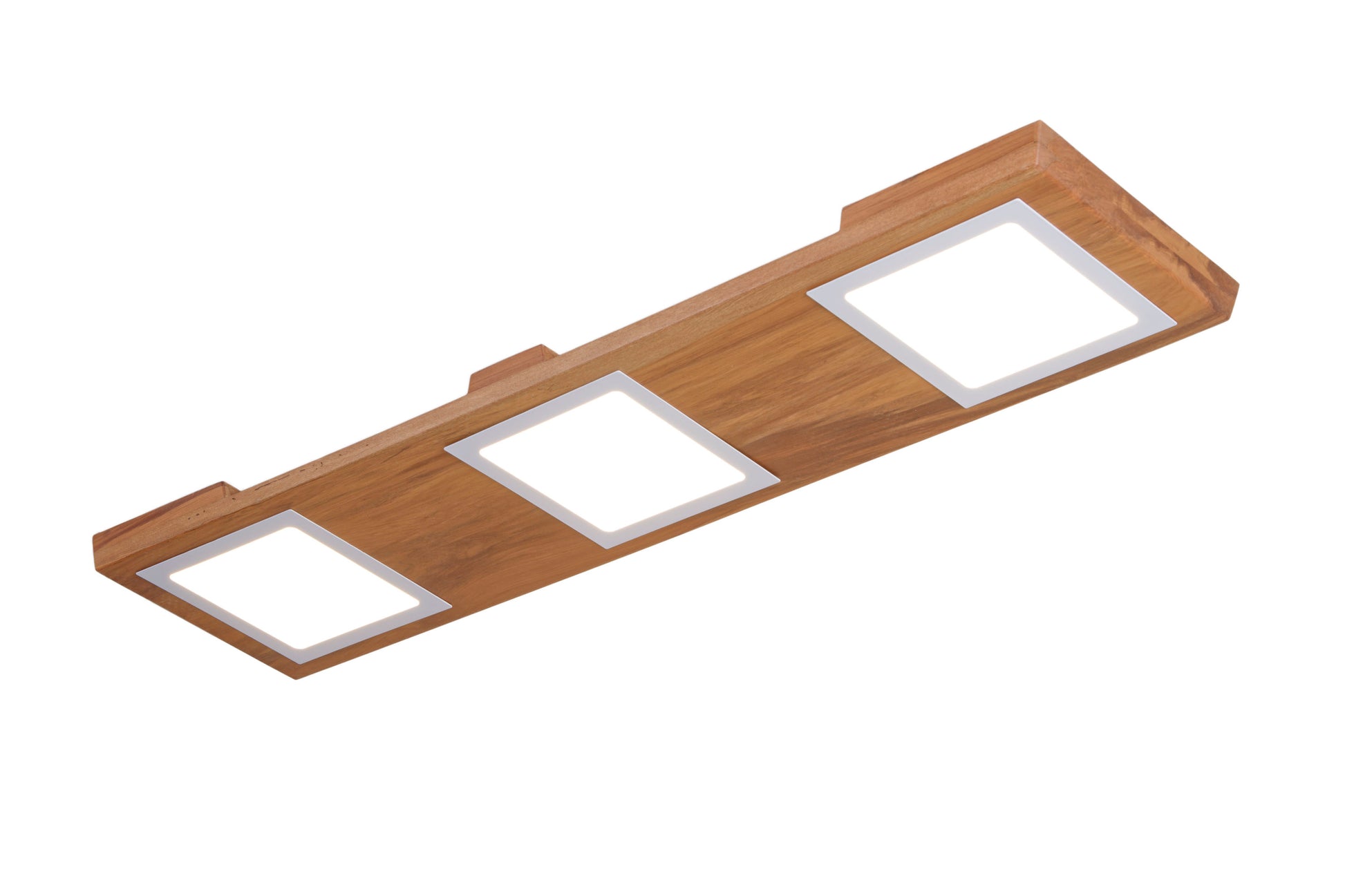 Hip and Square triple rimu native timber light, handmade in Tauranga NZ