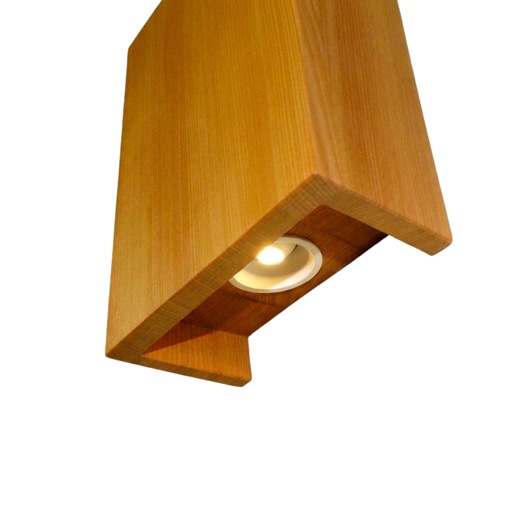 BAMBINO - SMALL MATAI SINGLE BULB WALL LIGHTS (PAIR)