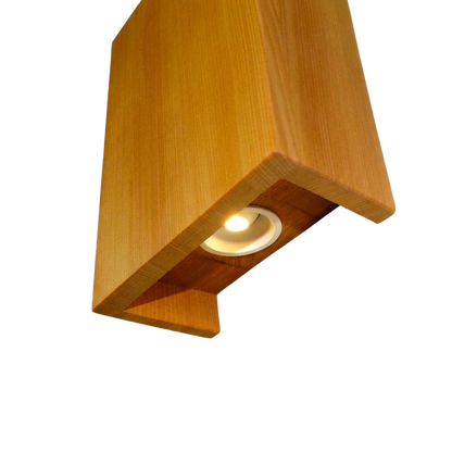 BAMBINO - SMALL MATAI SINGLE BULB WALL LIGHTS (PAIR)