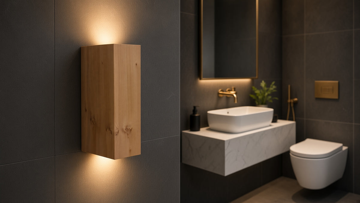 BAMBINO - SMALL TOTARA DUAL BULB WALL LIGHT