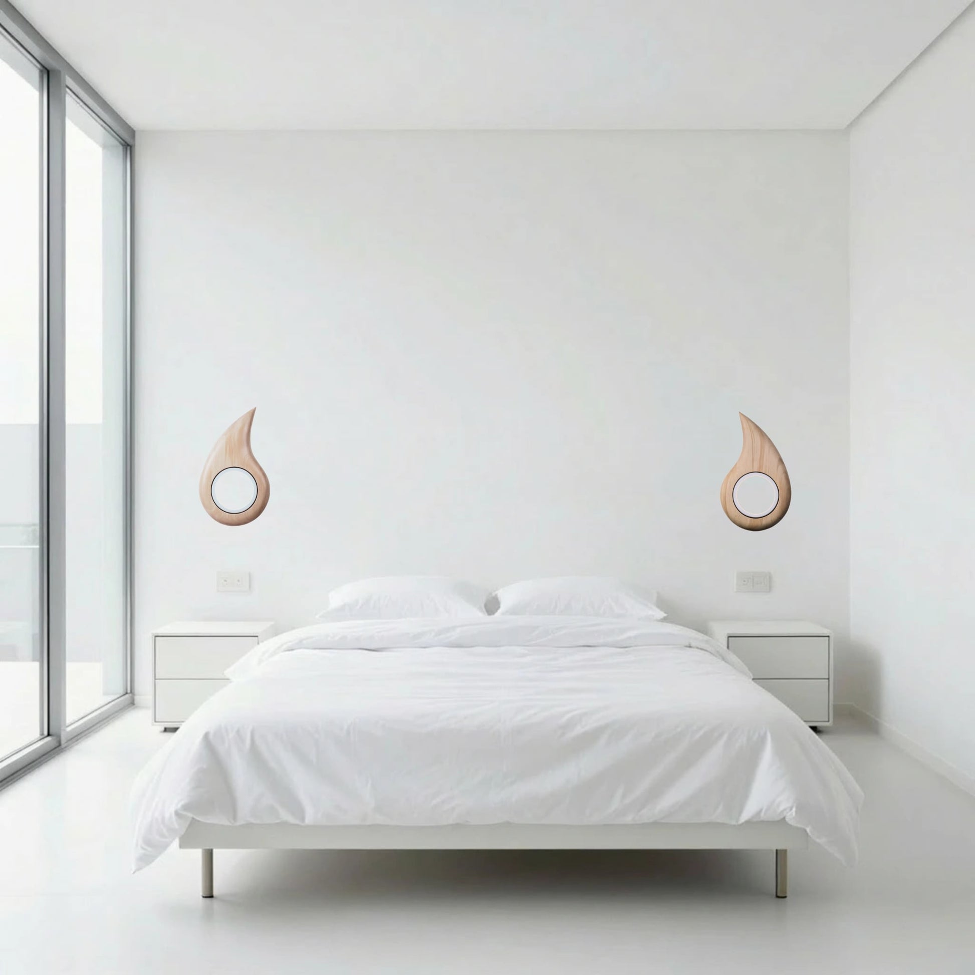 Ellie's Touch native timber bedside wall lights, handmade in Tauranga NZ — view 7