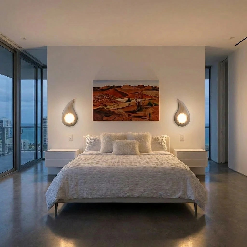 Ellie's Touch native timber bedside wall lights, handmade in Tauranga NZ — view 4