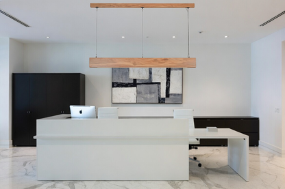 Semple Simon natural miro native timber pendant light, handmade in Tauranga NZ — view 3