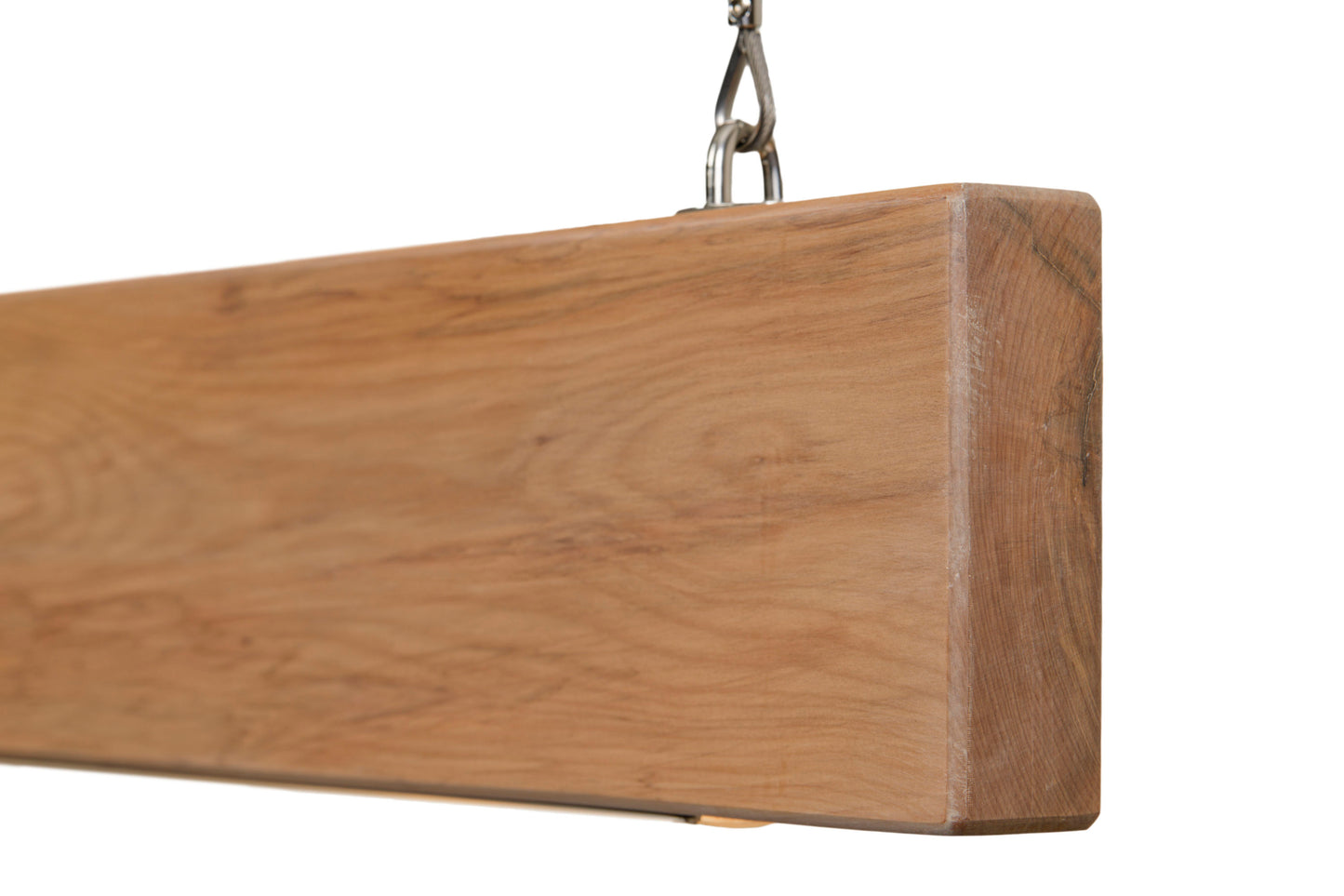 Semple Simon blonded miro native timber pendant light, handmade in Tauranga NZ — view 2